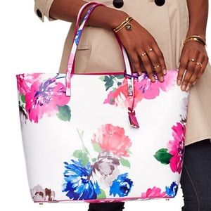 Kate Spade Floral Tote Large